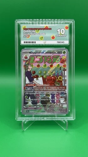 Dipplin 170/167 Twilight Masquerade IR ACE 10 Pokemon Card