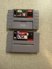 Super Star Wars For SNES - Tested & Authentic + NHLPA HOCKEY SNES. CLEAN COPIES