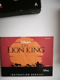 The Lion King Nintendo NES PAL A UKV English