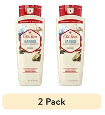 Old Spice Harbor Body Wash 18oz – Coastal Breeze Scent, 2 Pack, Long-Lasting