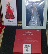 AMAZING LOT OF 3 BARBIE Hallmark Keepsake 04-19-24
