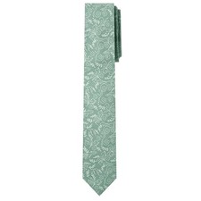 Men's Slim Width 2.75" Floral Neck Tie Dusty Sage