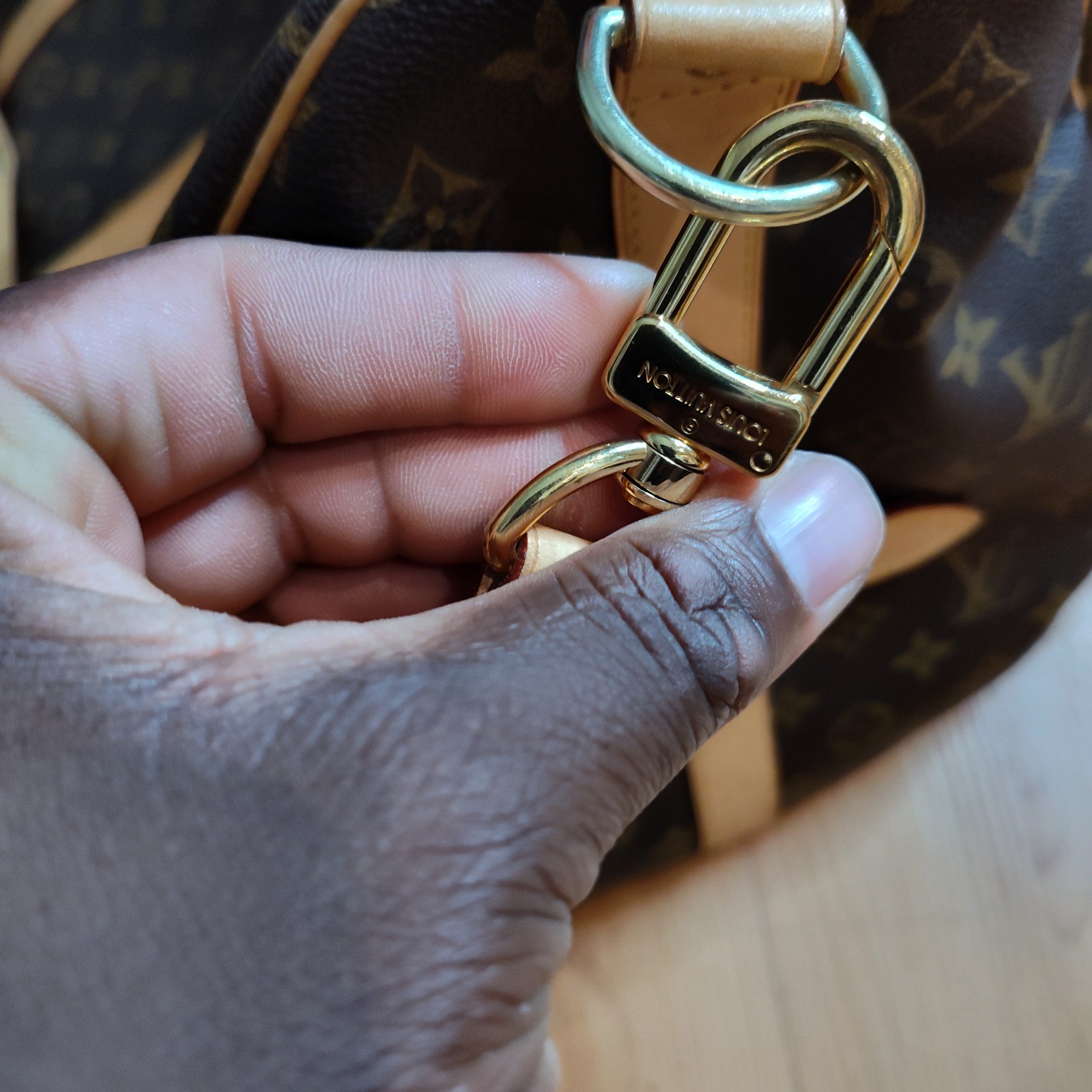 Louis Vuitton Keepall Bandouliere 60 Monogram Travelbag Duffle Bag with padlock thumbnail 7