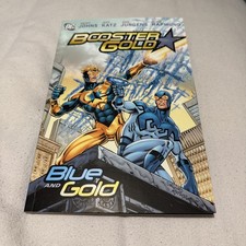 Booster Gold "Blue and Gold" Hardcover DC Comics graphic novel 2008