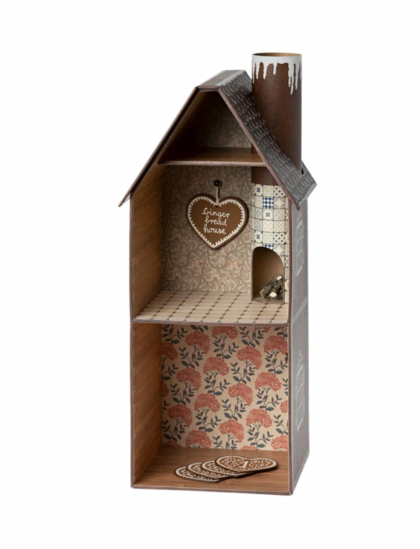 Retired Maileg New in Box 2024 Mouse Gingerbread House Room with Accessories