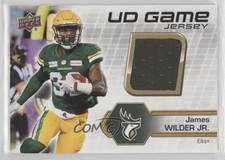 2021 Upper Deck CFL UD Game Jersey James Wilder Jr #UD-WI l5j