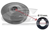 3Rg Umlenk-/FüHrungsrolle, Zahnriemen 10652 FüR Renault