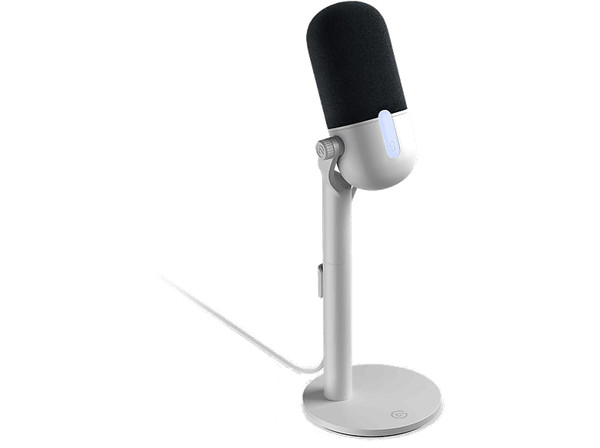 Micrófono - El gato TV Wave Neo, USB,  Blanco