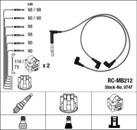 ZÜNdleitungssatz FÜR MERCEDES-BENZ SL (R129) - NGK 0747
