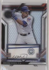 2016 Topps Strata Clearly Authentic Relics Addison Russell #CAR-AR s7f