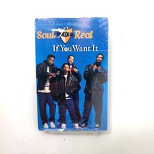 New Soul For Real If You Want It Cassette Single Heavy D 1995 UPTCS-55005