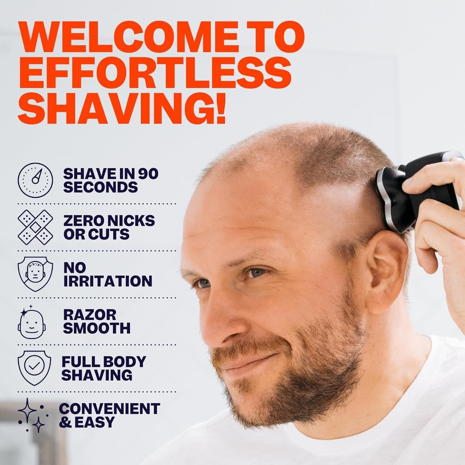 FlexSeries Pro Electric Shaver - Men's Grooming Kit