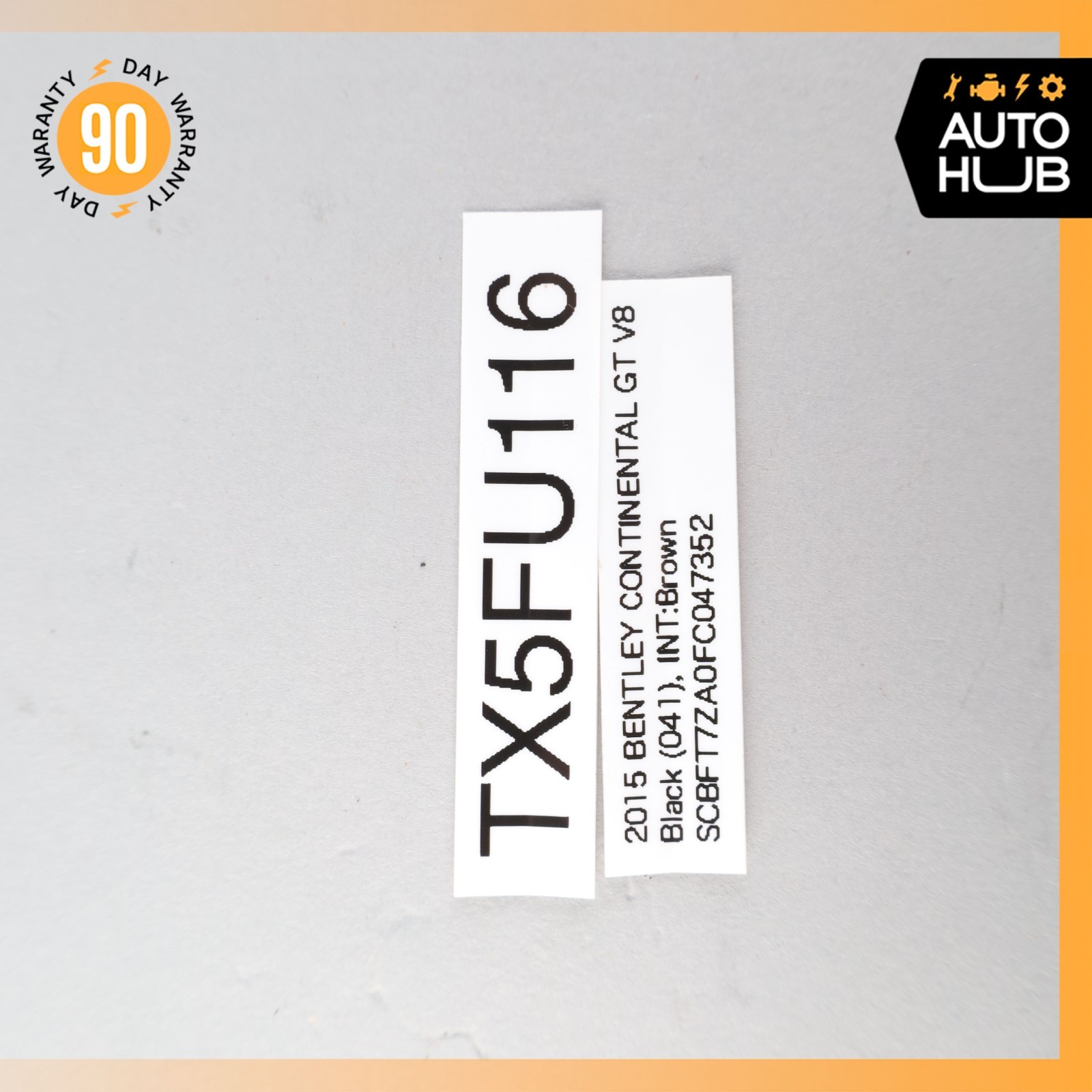 03-18 Bentley Continental GT GTC Electronic Parking Button Switch OEM