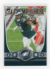 JALEN CARTER #CIH-JCR 2025 PANINI DONRUSS EAGLES CHAMP IS HERE