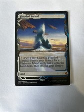 MTG Flooded Strand Zendikar Rising Expeditions Card ZNE, Near Mint Condition