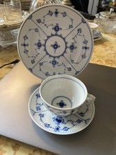 Teetasse, Untere & Kuchenteller Royal Copenha...