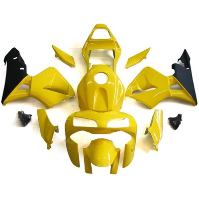 Yellow Black Fairing for CBR600RR 2003 2004 Honda ABS Plastic Injection Bodywork
