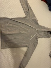 The North Face Youth Camp Fleece Hoodie Pullover Size Large Light Gray