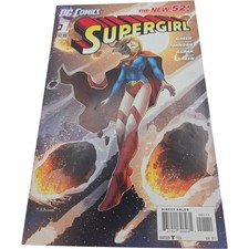 Supergirl #1 DC Comics 2011 The New 52 Green Johnson Asrar Comic Book