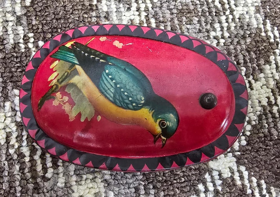 Vintage old rare collectible tin toy baby rattle | eBay