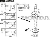 Originaler Motorbaum Stiga - 118551806/0
