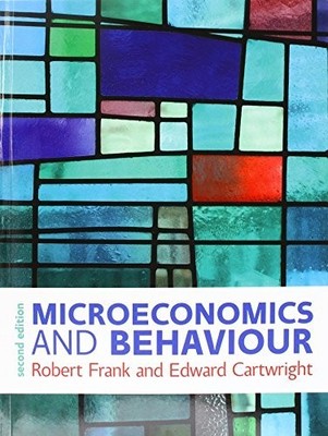 Microeconomics and Behaviour by Cartwright, Edward 0077174089 FREE Shipping
