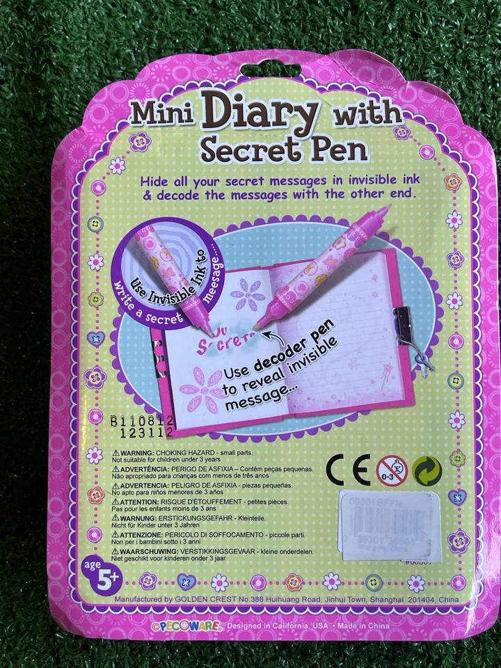Mini Diary With Secret Pen - Image 2 of 3
