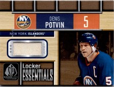 2018-19 SP Game Used #LE-DP Denis Potvin Locker Essentials