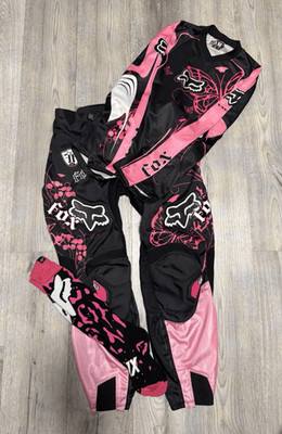 FOX SIZE 11/12 M RACING 180 MOTOCROSS ATV BIKING SET PANTS SHIRT SOCKS