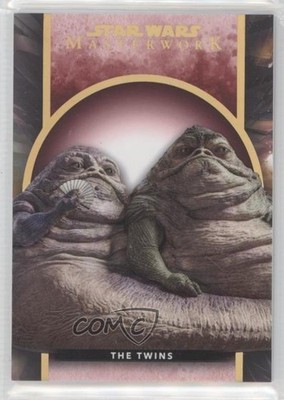 2022 Topps Star Wars Masterwork Red 6/25 The Twins #41 z7j