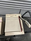 Boston 2612 Paper Cutter 12” Trimmer Heavy Duty Wood Metal