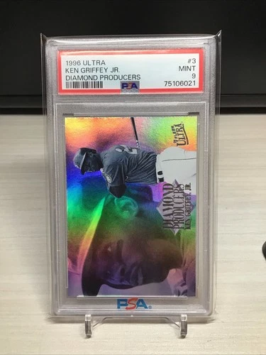 1996 Fleer ULTRA DIAMOND PRODUCERS Ken Griffey Jr PSA 9 Seattle Mariners LOW POP