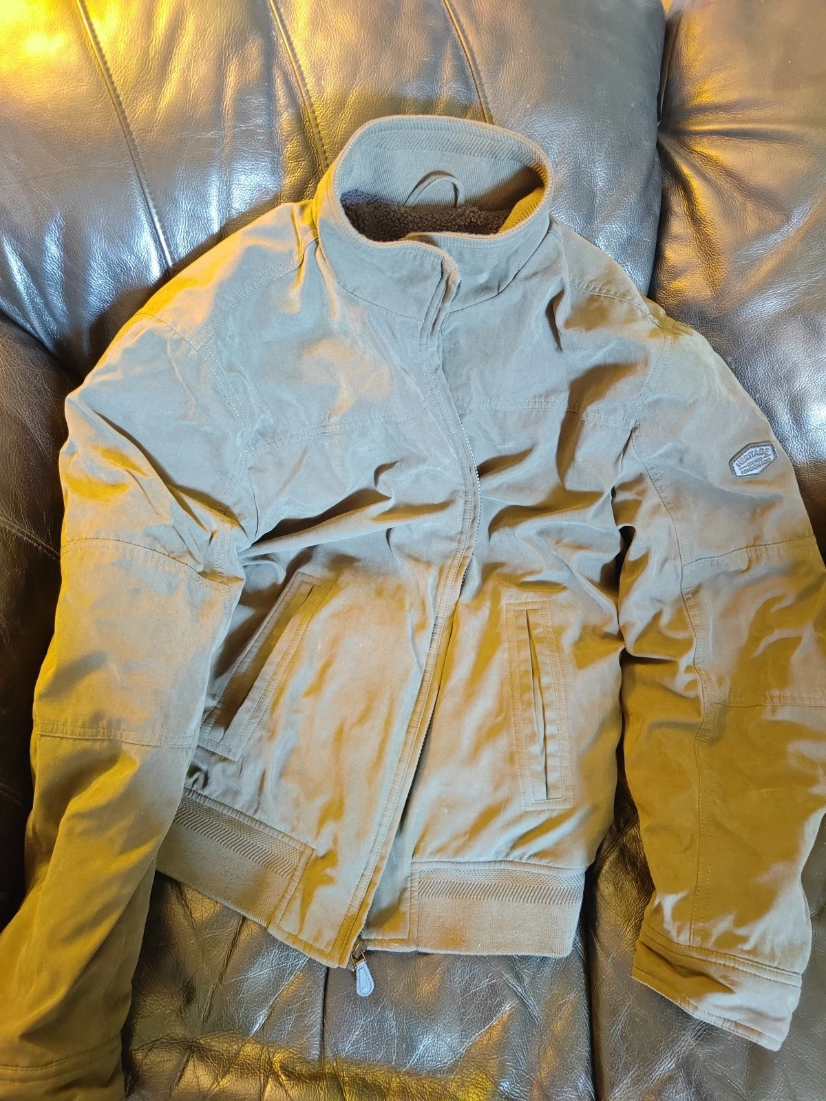 London Fog Heritage Trench Coat Large Warm Lining