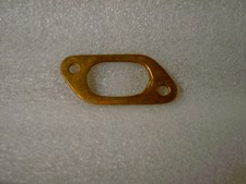 Lambretta Exhaust Gasket  . Gently Put A Little More Bend In The Panel Down Near The Bottom.