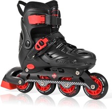 Patins à roulettes Ajustables pour garçons et Filles Taille L