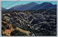 Vintage Postcard The Devil's Punchbowl Near Pearblossom California