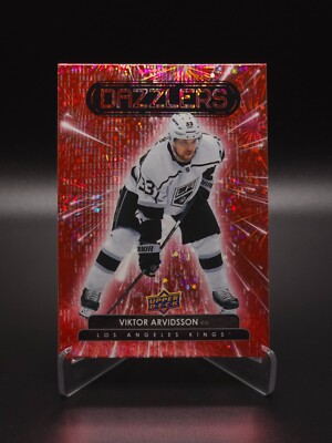 Viktor Arvidsson 2022-23 Upper Deck Series 2 Dazzlers Red Los Angeles Kings DZ22