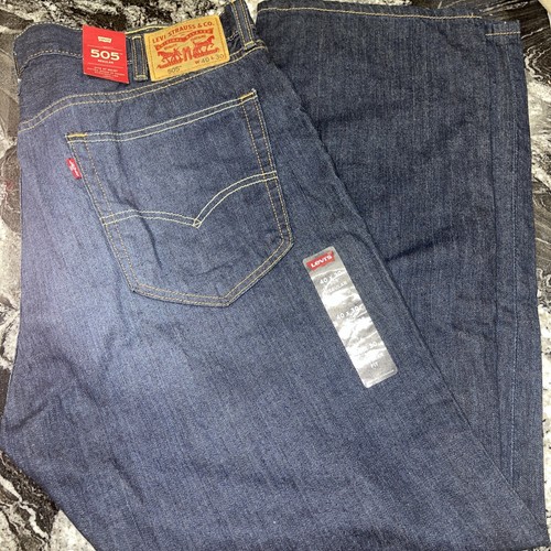 00'S Levi's 505 REGULAR FIT STRAIGHT LEG tapered denim pants for men, size w31 / eaa402759