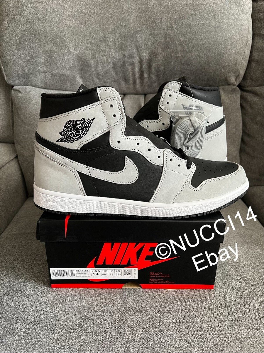 Size 14 - Nike Air Jordan 1 Retro High OG Shadow 2.0 with Size 14 - Nike Air Jordan 1 Retro High OG Shadow 2.0 with
