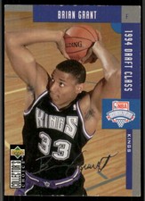 1994-95 Collector's Choice #413 Brian Grant Silver Signature
