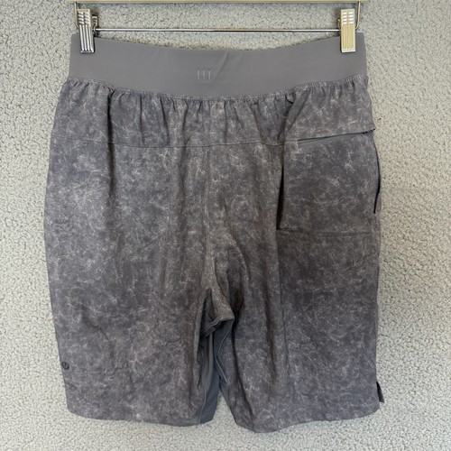 Lululemon Shorts Men's Small Grey Lined T.H.E. Activewear 9" Drawstring - 第 2/6 張圖片