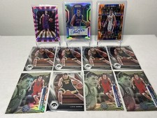 Luka Garza 11 RC lot Prizm Penmanship Auto, Orange Select, Donruss Pink Laser