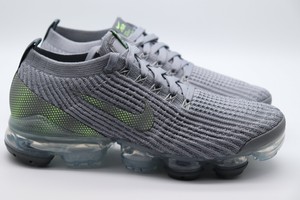 nike air vapormax flyknit 3 grey and green