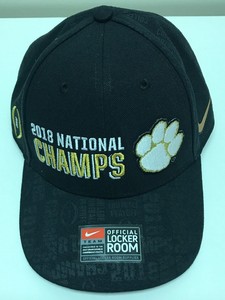 Details About Clemson Tigers Nike College Football 2018 2019 National Champions Lockerroom Hat