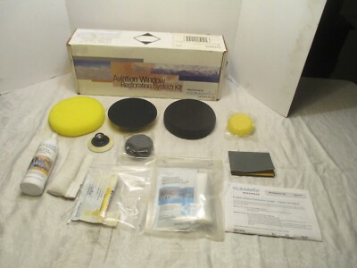 Clearfix Aerospace 2-Step Aviation Window Restoration System 111K1408 incomplete