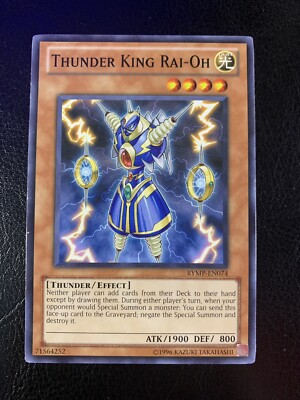 Yu-Gi-Oh! Thunder King Rai-Oh RYMP-EN074 Ra Yellow Mega Pack NM/VLP