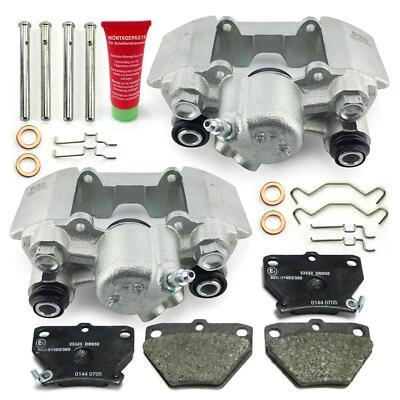 Kit De Pinzas De Freno Traseras Con Pastillas Para Toyota Yaris P1, Diámetro 269 Mm, Recubrimiento Anticorrosión