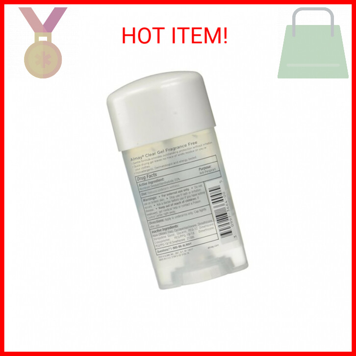 Almay Deodorant for Women, Gel Antiperspirant, Hypoallergenic, Dermatologist Tes eBay