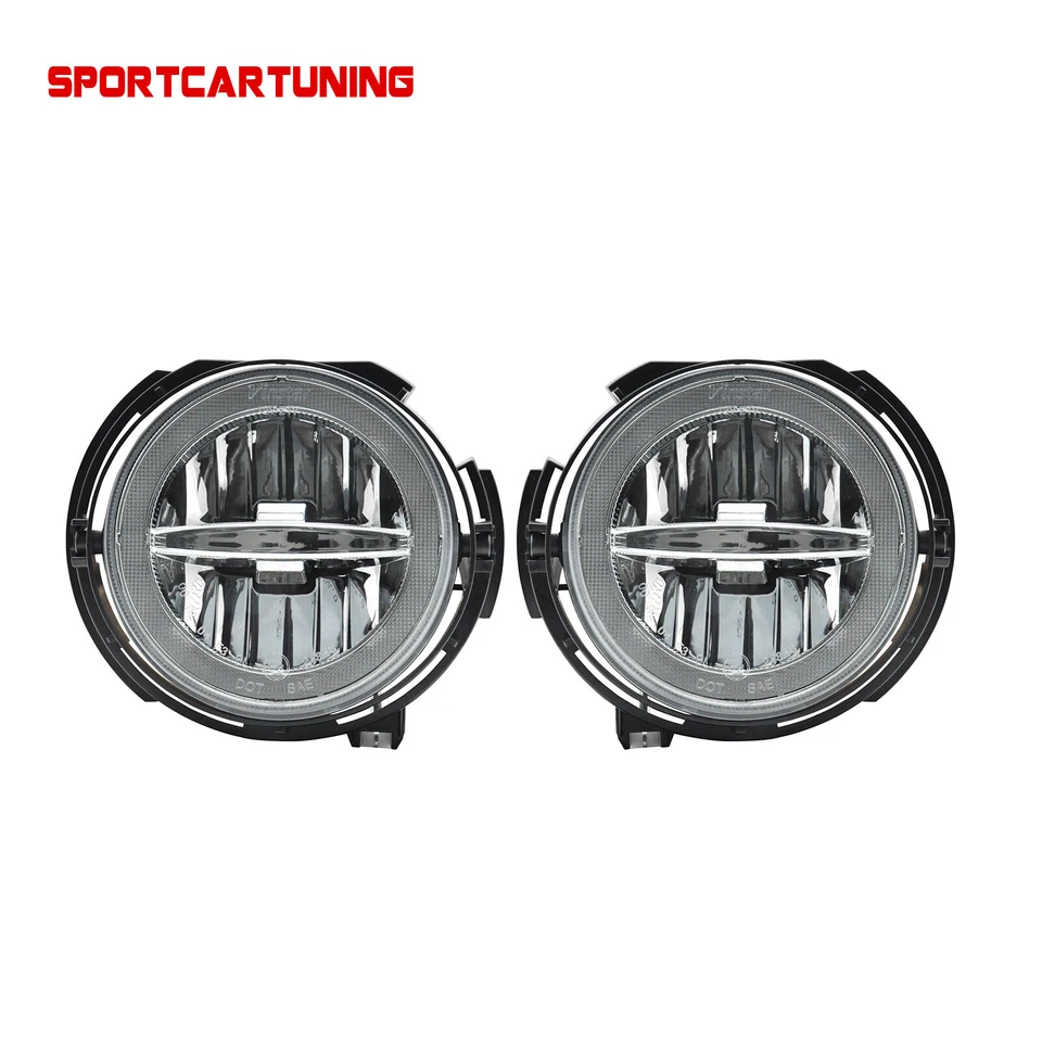 For 2006-2011 Chevrolet HHR LED Halo DRL Driving Fog Lights Daytime Running Lamp Foto 4 de 4