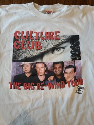 Vintage Culture Club The Big Rewind Tour Shirt Q-Tees Sz L | eBay